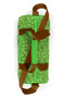 Green Brown High Craft Patterned Sports Bag 27523 - 6