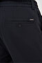 Men's Navy Blue Polyviscon Trend Drawstring Jogger Slim Fit Sports Trousers - 4