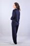 3306 Milan Soft Shirt Collar Long Sleeve Long Bottom Pajama Set - 8