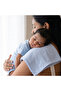 100% Cotton Muslin Baby Shoulder Diapers Set of 5 Endless Blue - Blue - 2