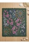 Green Color Floral Pattern Pareo High Quality 130 cm Khaki - 2