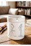 Me Vs Life Written Fun Special Design Printed Ceramic Ashtray Odorless Tabla - 2