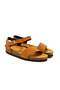 Women / Girls Sandals 58H3 Frau Nabuk-S Cognac Colored Sandals - 2