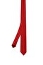 Red Plain Classic Micro Tie - 6