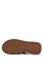 Women's Genuine Leather Tan Flat Slippers - 3