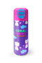 Kids Purple Pink Cat Patterned Steel Thermos with Straw and Direct Drinking 500 ml 31911 - 7