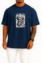 Oversized Piri Reis World Map Chest Printed Unisex T-Shirt
