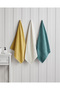 Border Check Cotton Bath Towel 70X140 cm Ivory - 5