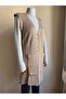 Mercerized Modern Hair Knit Single Knit Long Mother Vest / Milky Coffee - 3