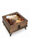 Wooden Storage and Jewelry Boxes Ready for Bahrain, Oman, Qatar, Uae, Kuwait, with 20 Special Patterns and Images