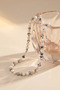 Women's Pearl Detailed Silver Color Elegant Necklace - 5