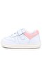 Bob Genuine Leather White Nubuck Pink Velcro Baby Sneaker Shoes - 5