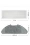 Mi Robot Mop 2 Pro Lite Mjst1Shw Compatible Replacement Filter Brush Set - 4