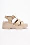 Women's Mink Full Orthopedic - Comfortable Smart Padded Poly Sole High Sandals with Hard Hats -Lightweight Sandals - 4