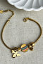 Caprea Steel Rainbow Dragonfly Bracelet Non Tarnish Women's Bracelet 18+5cm