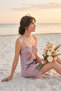 Lace Collar Short Satin Nightgown-Bridal & Honeymoon Collection - 4