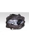 Brown Faux Leather Unisex Large Volume Premium Travel & Fitness & Sports Bag - 00125 - 5