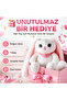 Imported Fabric, Stretchable and Retractable, Cute Plush Rabbit with Ears and Feet, Sleep Companion, Large Size 75 cm - 6