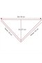 Women's Knitted Bandana Hair Bandana Waist Bandana Granny Square Bandana - 5