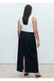 Flax Pencil Skirt - 8