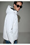 Water Repellent K Hooded Gray Inflatable Jacket 0110441-83746 - 5