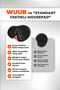 Siyah Mouse Ergonomik Bilek Desteği Medium - 2