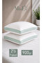 Pillow, Set of 2, Hotel Quality Gusseted Pillow, For Back, Face, Or Side Sleepers