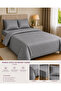 100% Cotton Satin Double Duvet Cover Set 200X220Cm - 2