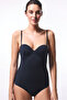 ملابس السباحة السوداء Molien Pop Up Underwire - 6