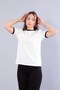 2943 sleeveless striped o-neck t-shirt - 2