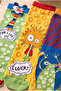 Boy's Rooster Patterned 3-Piece Boxed Socks - 4