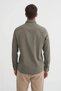 Regular Fit Cotton Long Sleeve Shirt with Pocket Detail - 3
