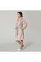 Solid Bamboo Unisex Bathrobe Beige - 2