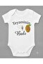 Auntie's Honey Printed Short Sleeve Snap Fastener Baby Bodysuit