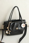 Women's Hand and Shoulder Bag with Star Accessories, Drawstring Crossbody Shoulder Bag, En25 Size15
