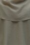 Oversize Modal Tunic with Detachable Cape - Mink - 6