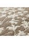 Double-Sided Padded Jacquard Muslin Bedspread 250X280 cm King Size 100% Cotton Soft Textured Tasseled Pique Coverlet - 7