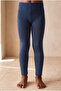 Children's Cotton Tights Navy Blue - 2