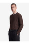 Cotton Long Sleeve Crew Neck Basic T-Shirt - 2