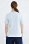 Elephant Embroidered Crew Neck T-Shirt - 6