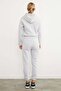 3 Thread Basic Hooded Jogger Set with Waist Stopper - 7