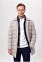 Ds Damat Regular Fit Stone Plain Coat
