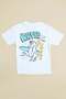 Teddy Bear Printed Crew Neck Boys T-Shirt - 2
