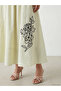 Original Elastic Waist Floral Flared Skirt - 3