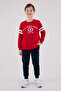4-15 Years Old Licensed Us Polo Assn Boys Team-Red - 4