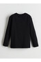 Original Oval Collar Basic Boy's T-Shirt - 2