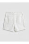Alita City Standard Fit Jean Shorts Skirt with a Difference - 8