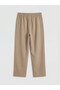 Trendlucky Women's Dobby Pants with Elastic Waist with Difference in Color - 6