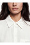 Two Mt Shop Quality Oversize Poplin Women's Shirt - 3