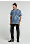 Regular Fit Mid Waist Straight Men's Black Sweatpants - 3